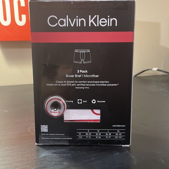 🆕Calvin Klein Boxer Brief | Microfiber x3 - Picture 2 of 2